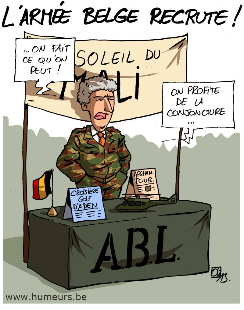 armée belge mali