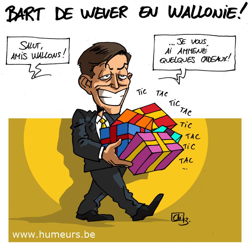 Bart De Wever en Wallonie