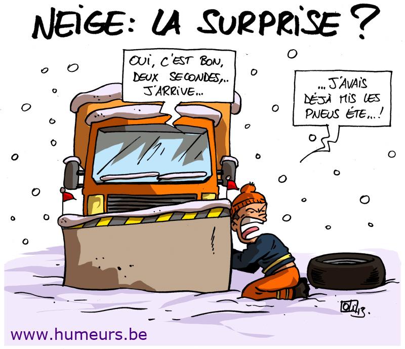 Belgique neige