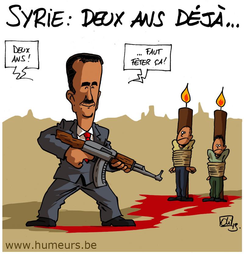 Syrie guerre 2 ans