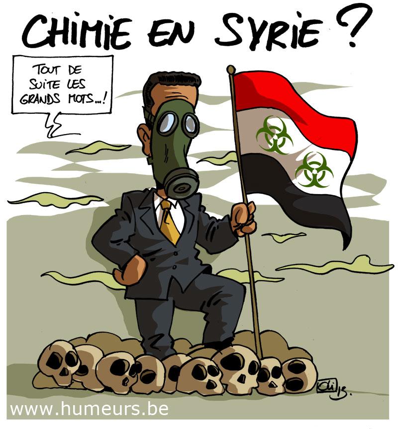armes chimiques Syrie