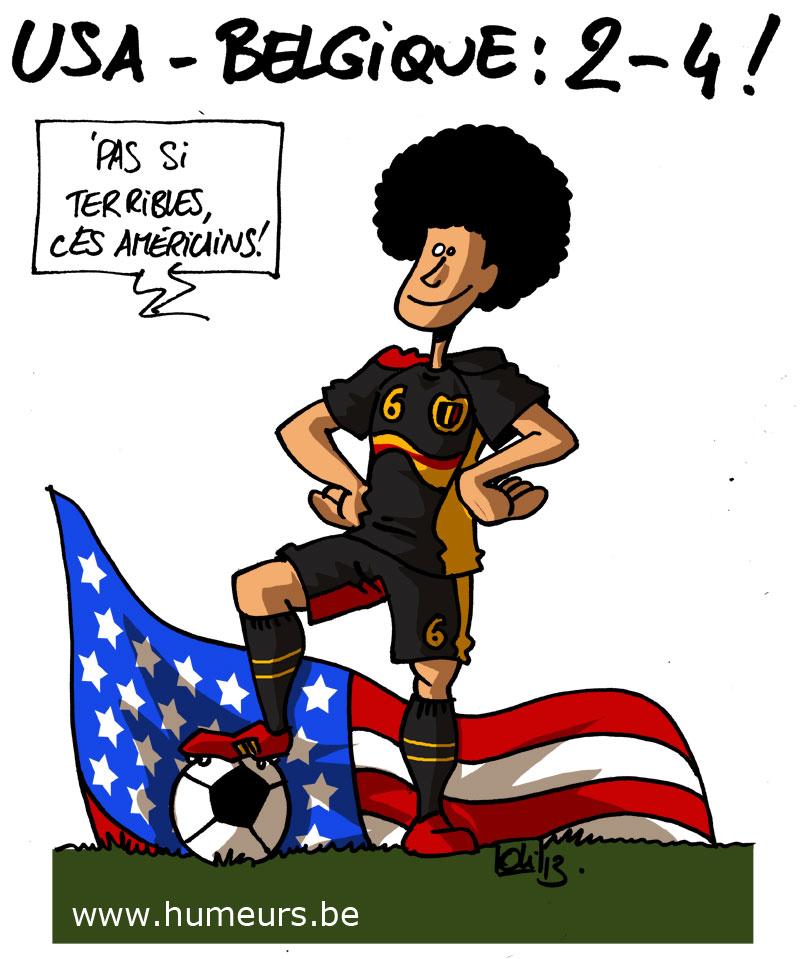 USA Belgique 2-4