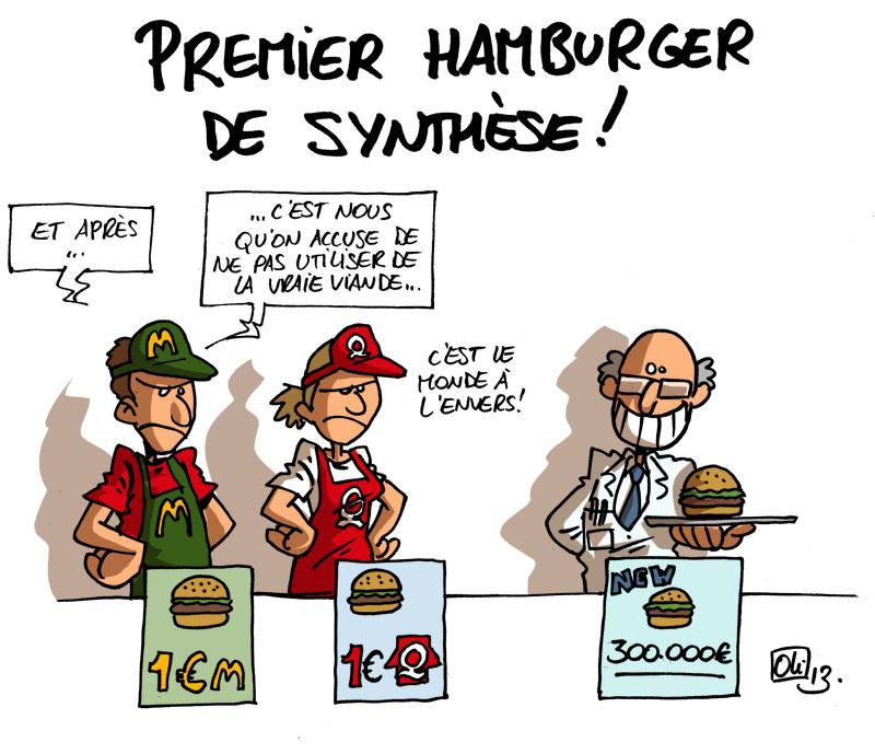 hamburger synthese