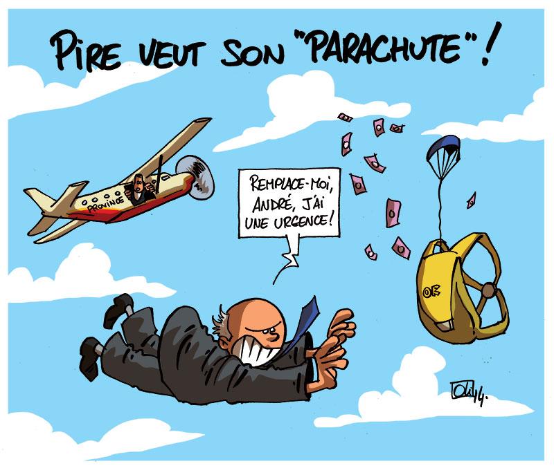 Georges-Pire-Andre-Denis-parachute