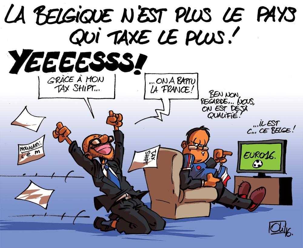 Charles-Michel-Francois-Hollande-TaxShift-Euro2016-Belgique-France-taxes