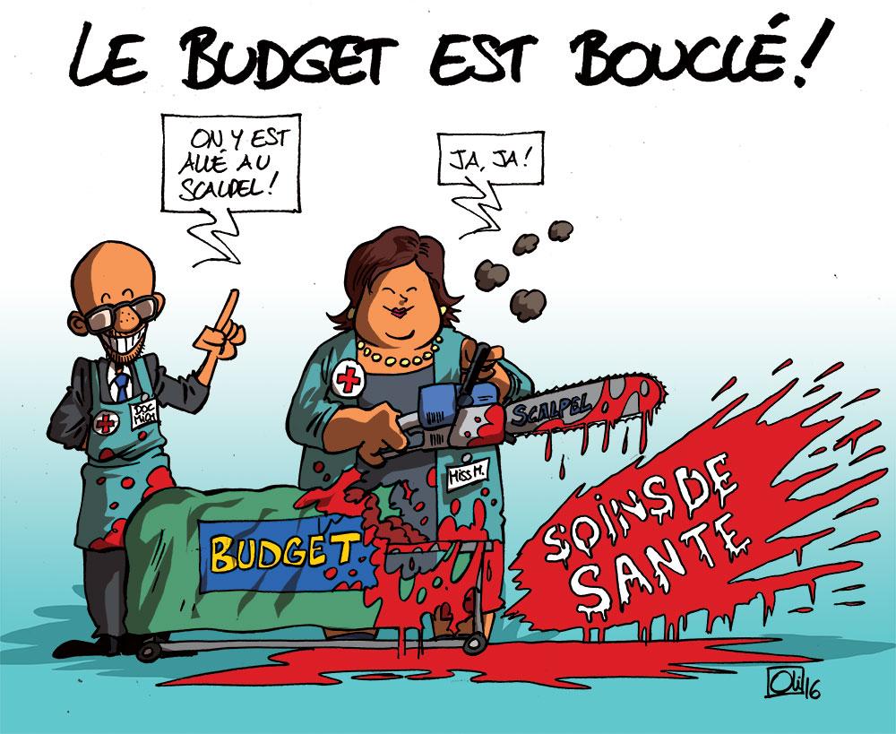 Le budget du gouvernement Michel
