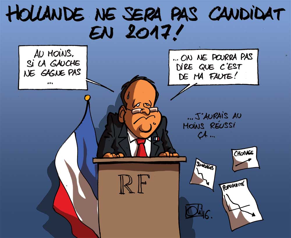 François Hollande ne sera plus président !
