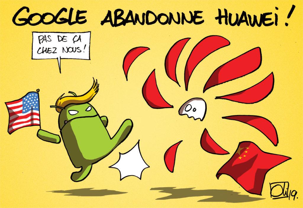 Google abandonne Huawei !