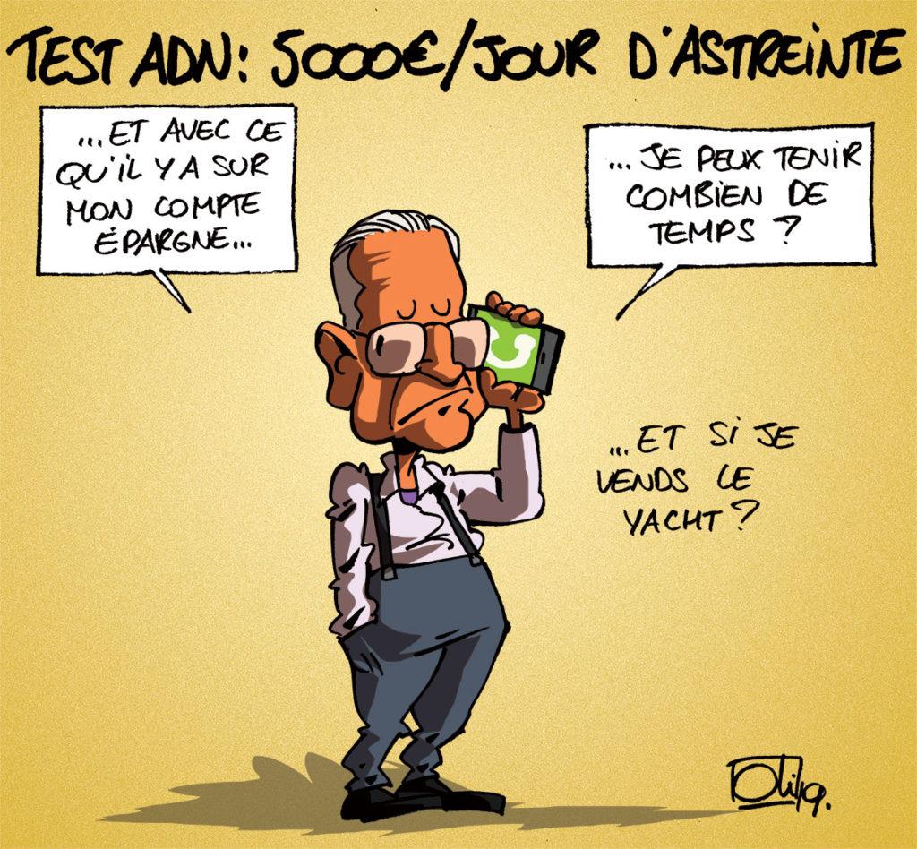 Albert II sous astreinte !