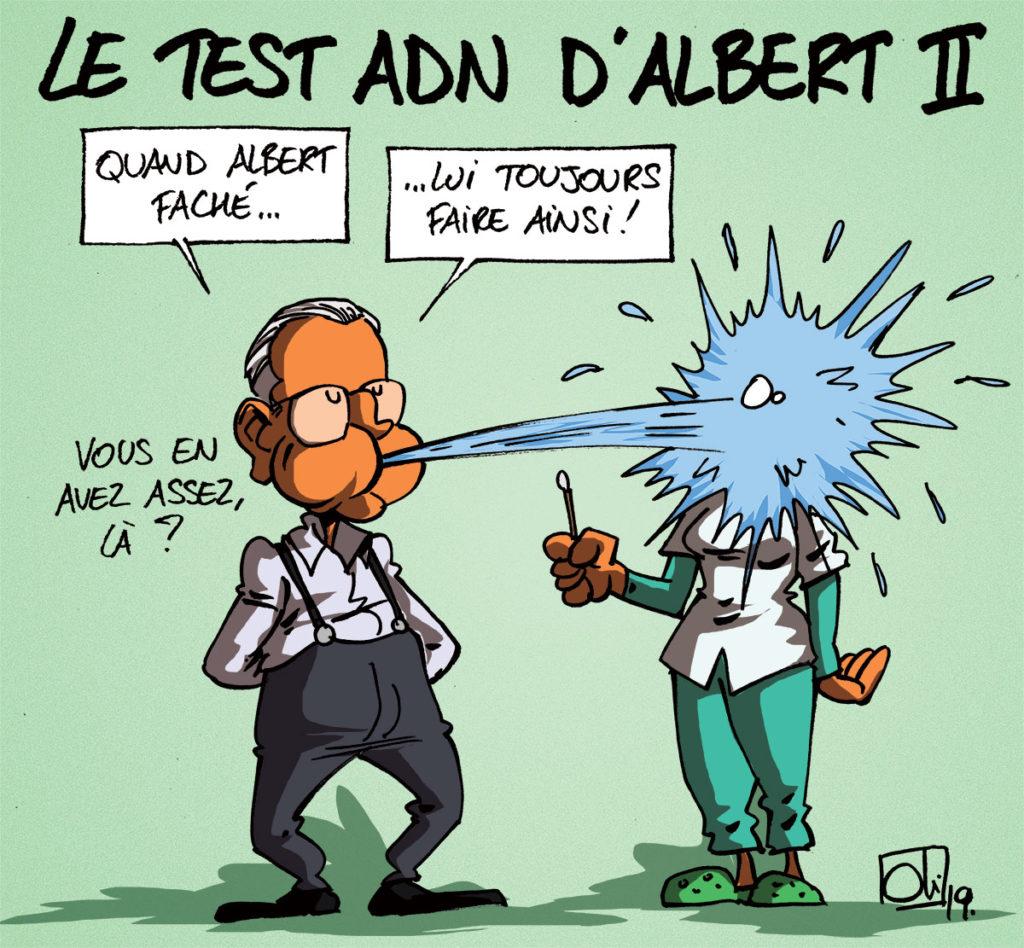 Albert II a fait son test ADN !