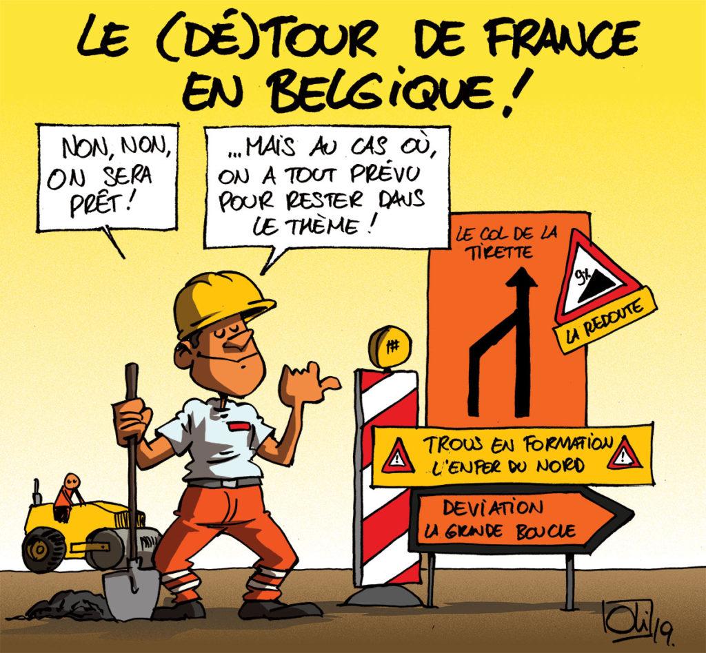 Le Tour de France en Belgique