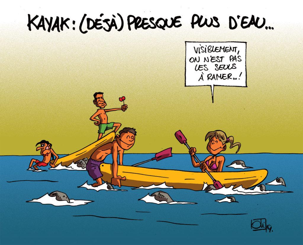 Ça rame en kayak !