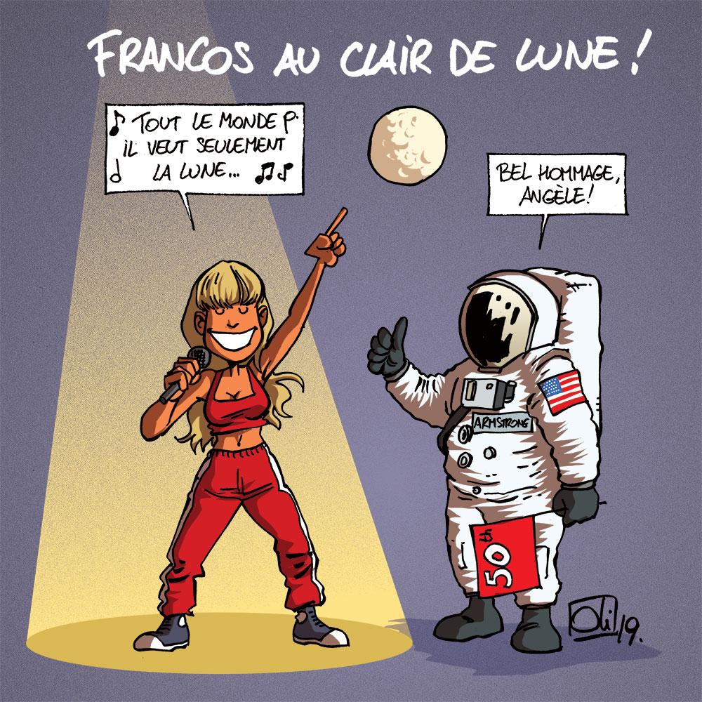 50 ans du premier pas de l'Homme sur la Lune