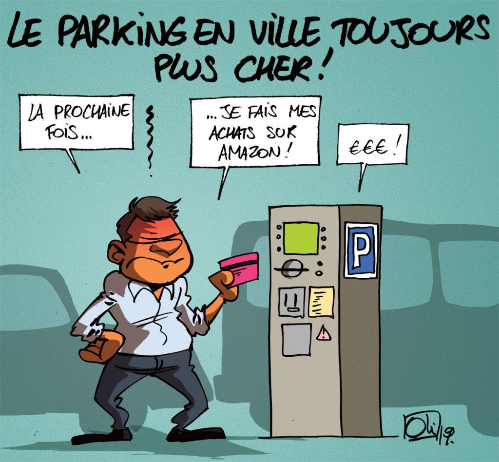 Parkings en villes toujours plus chers