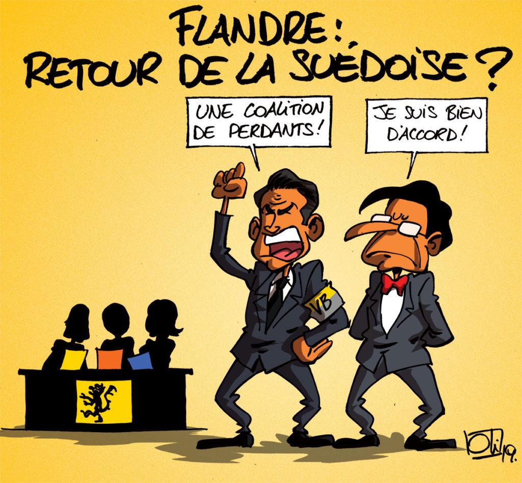 Gouvernement flamand en vue !