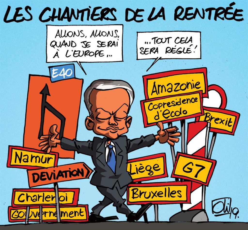 Les chantiers de la rentrée