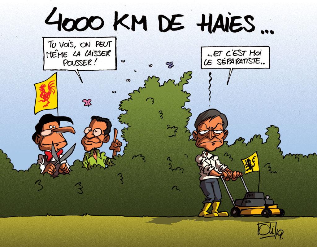 4000 km de haies