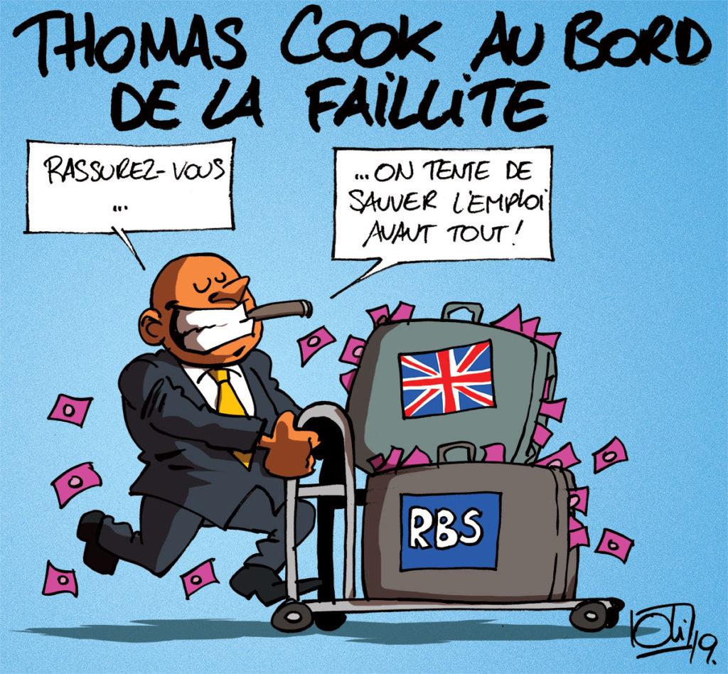 Thomas Cook bientôt en faillite ?