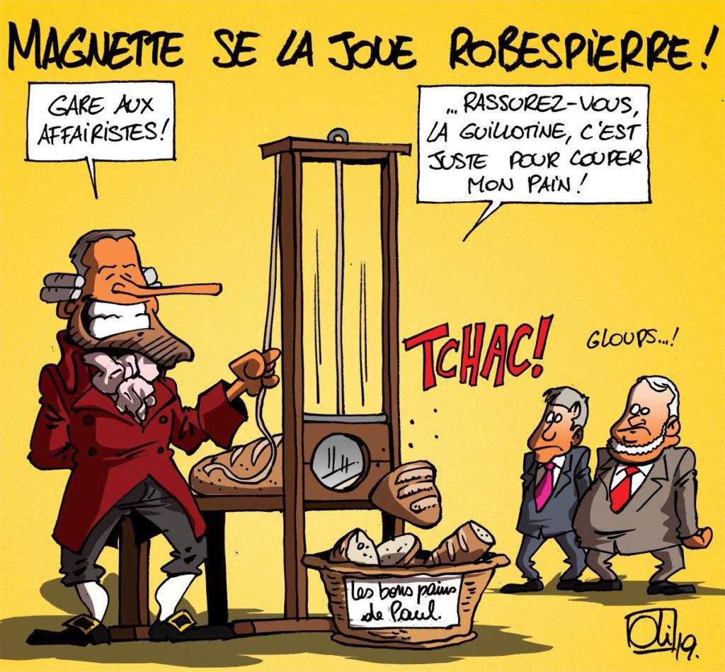 Magnette en Robespierre