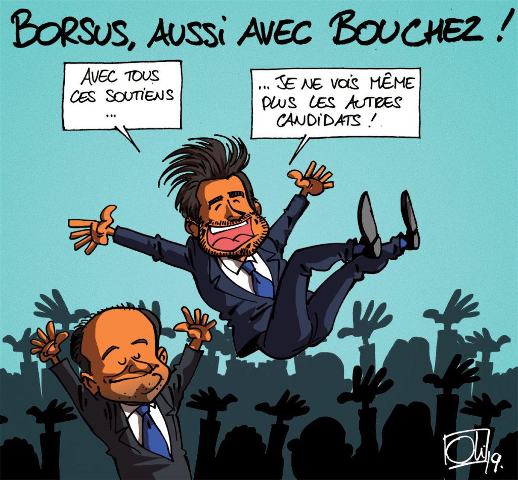 Borsus soutient la candidature de Bouchez !