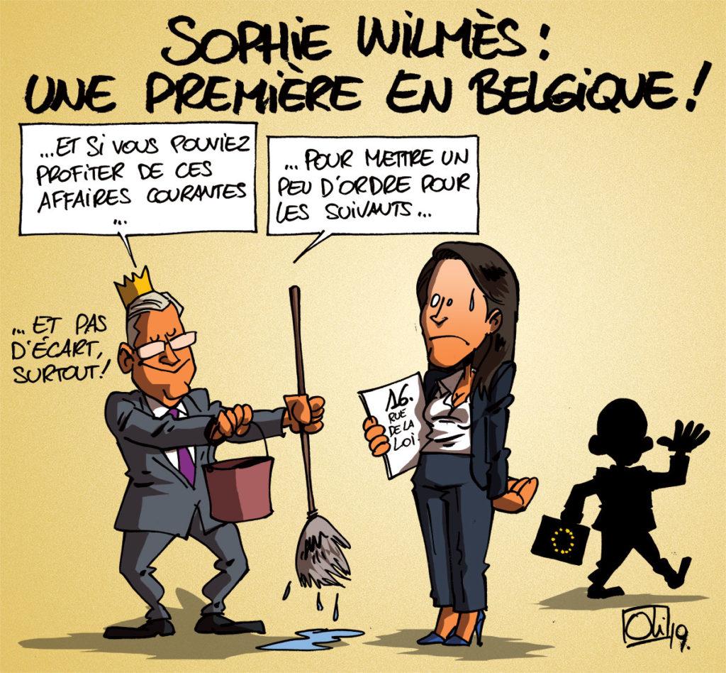 Sophie Wilmès, première ministre !