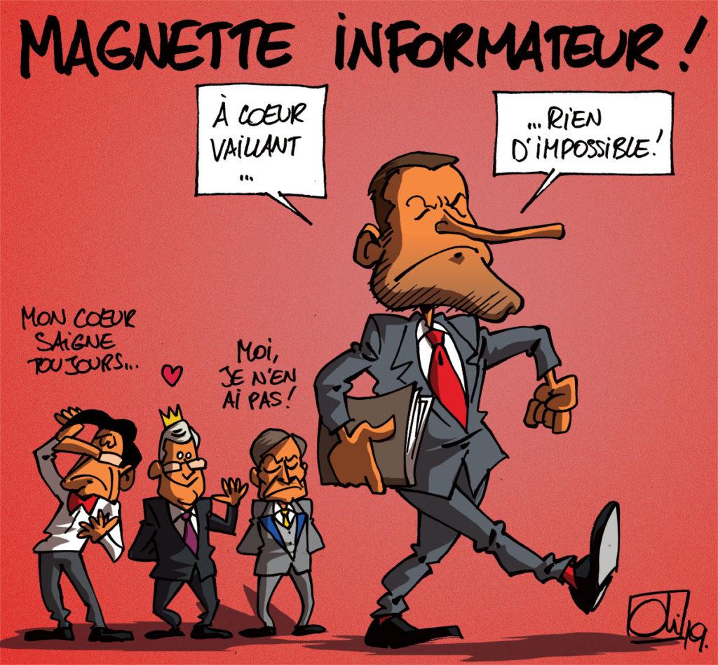 Magnette nommé informateur