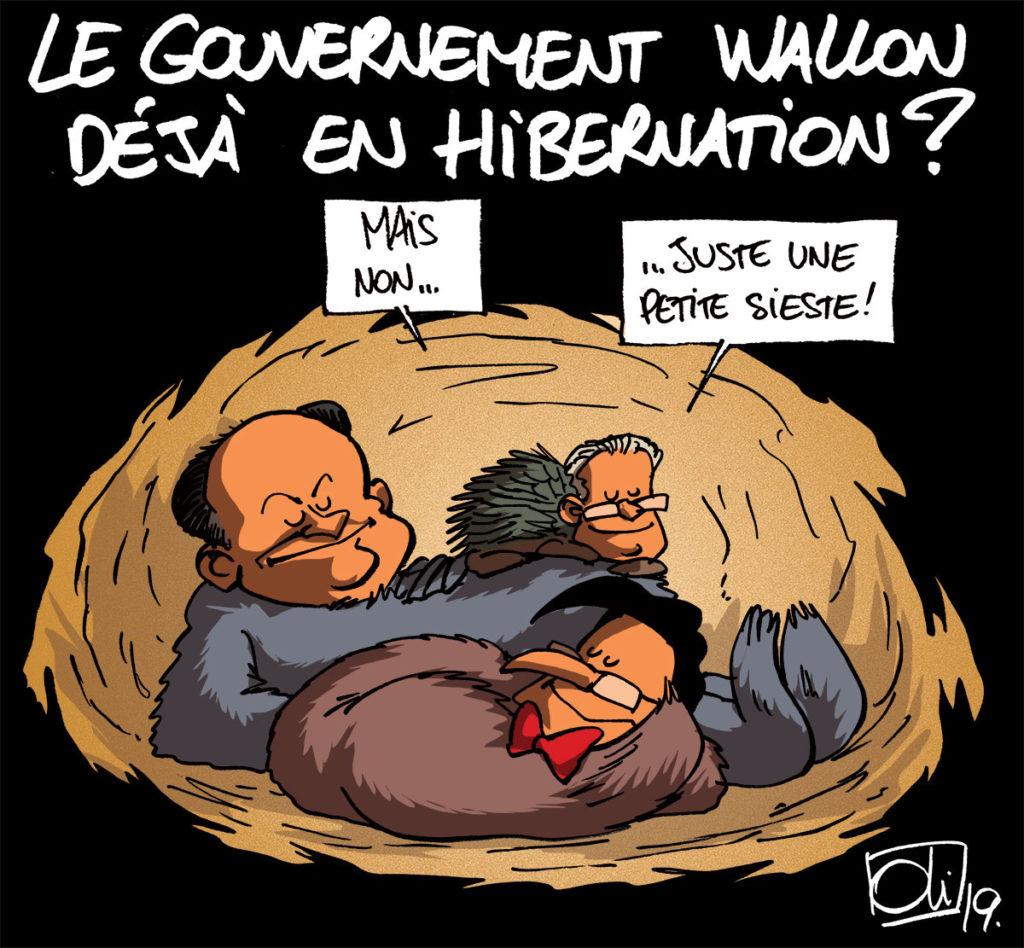 Le gouvernement Wallon dort-il ?