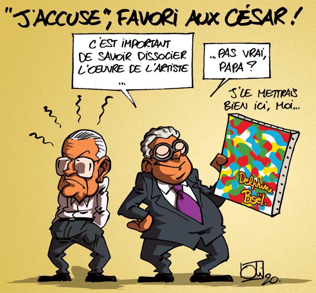 J'Accuse, favori aux César