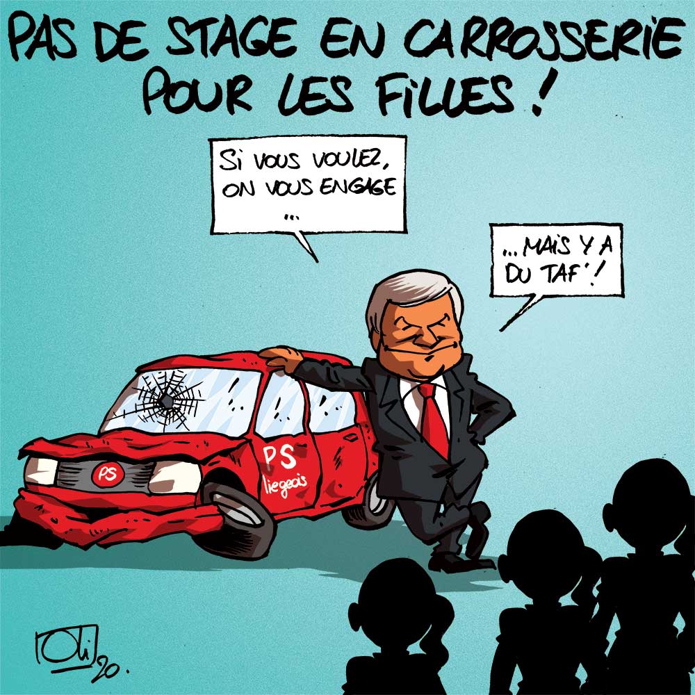 Pas de carrosserie pour les filles !