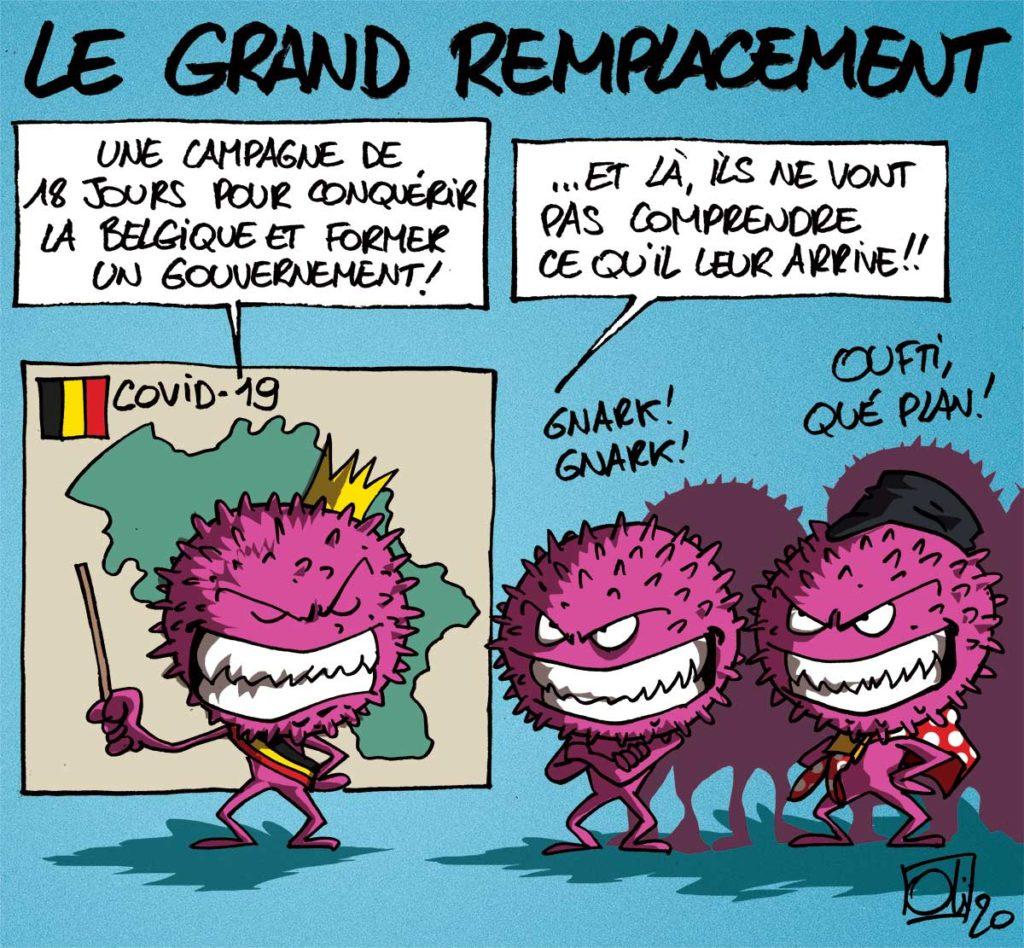 Le virus se propage !