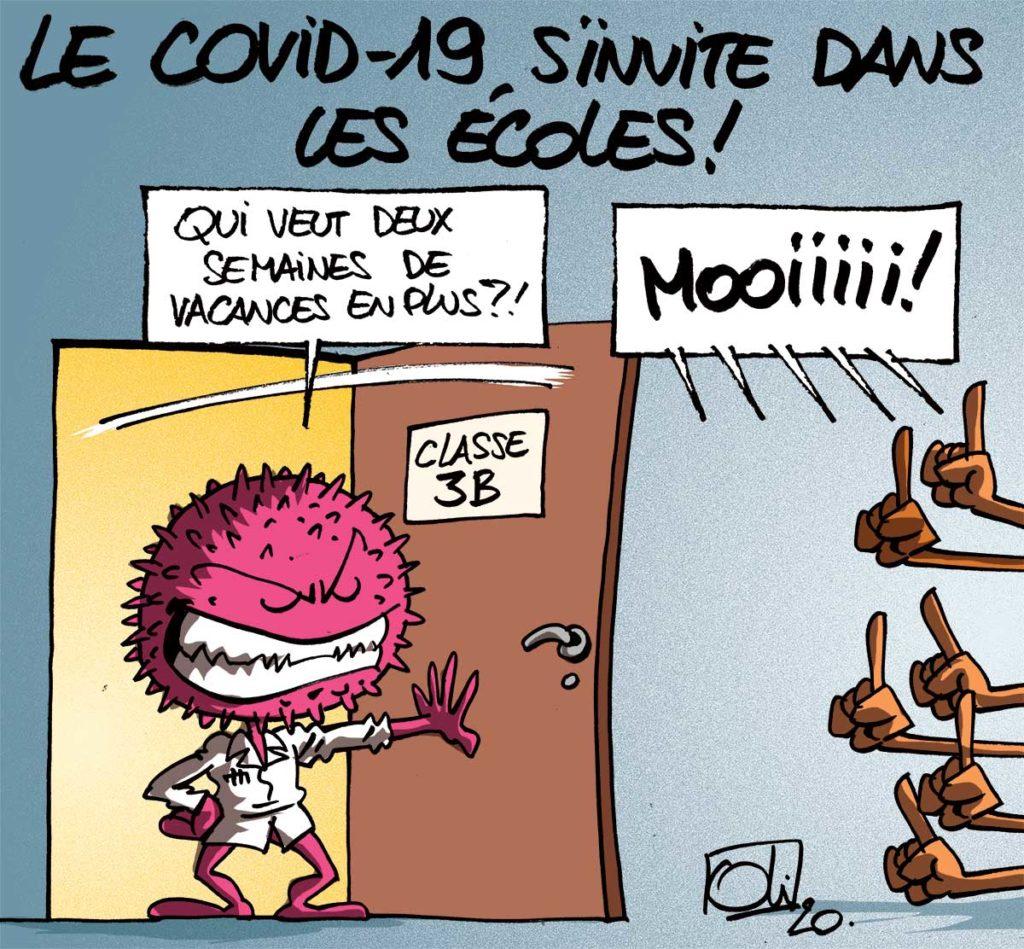 HUMOUR : Les incertitudes du dÃ©confinement et de la rentrÃ©e scolaire des  enfants le 11 mai 2020 ? (Images)