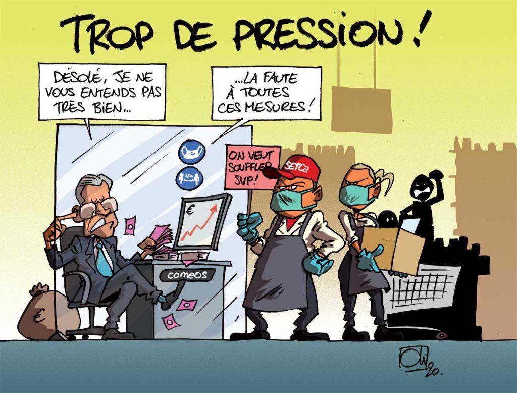 Actions en vue dans les magasins !