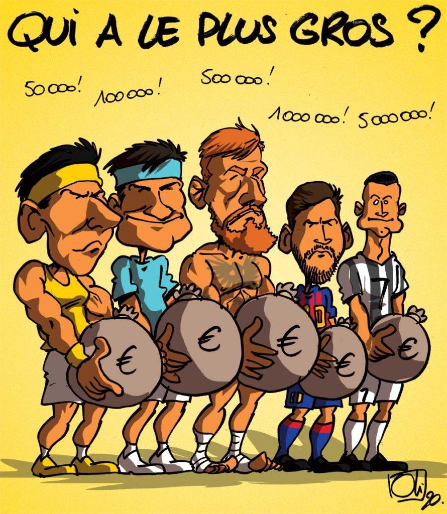 Les dons des sportifs !