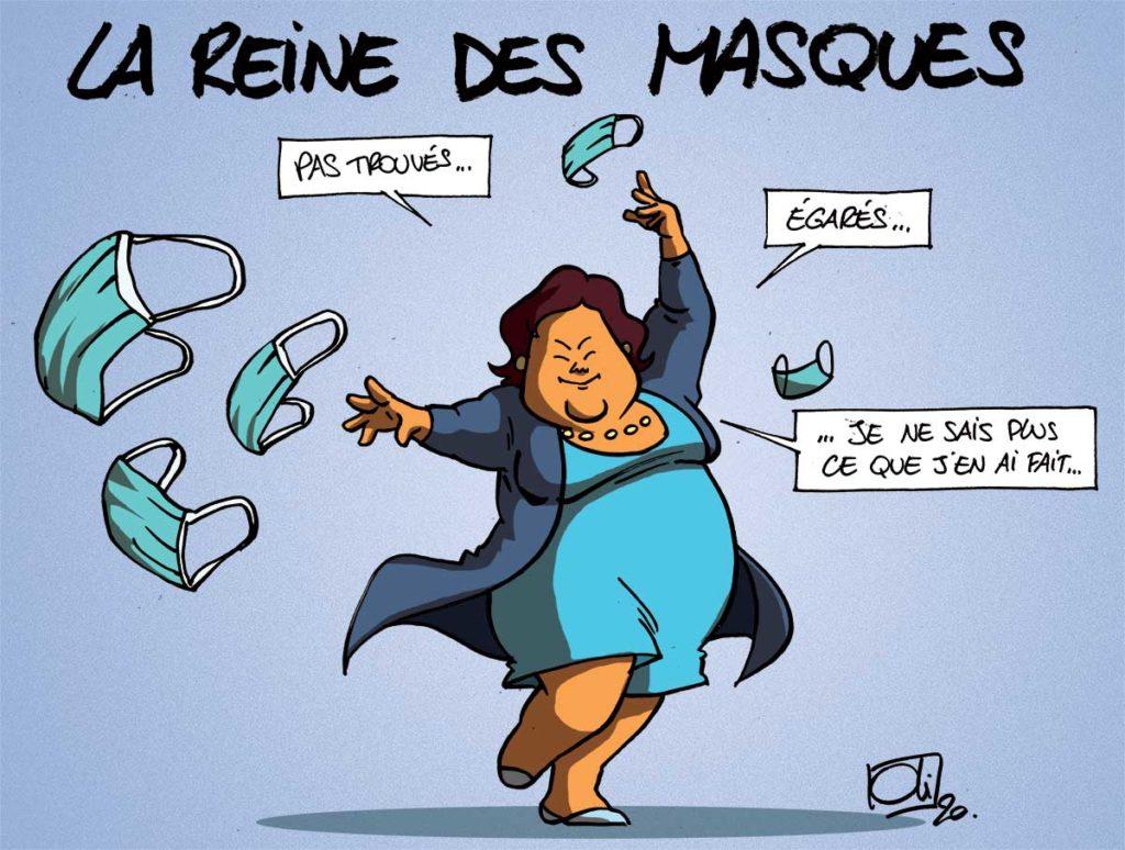 La reine des masques !