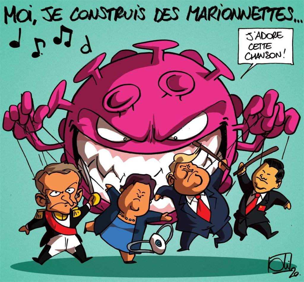 Christophe et ses marionnettes !