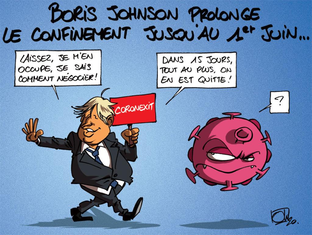 Boris Johnson allonge le confinement