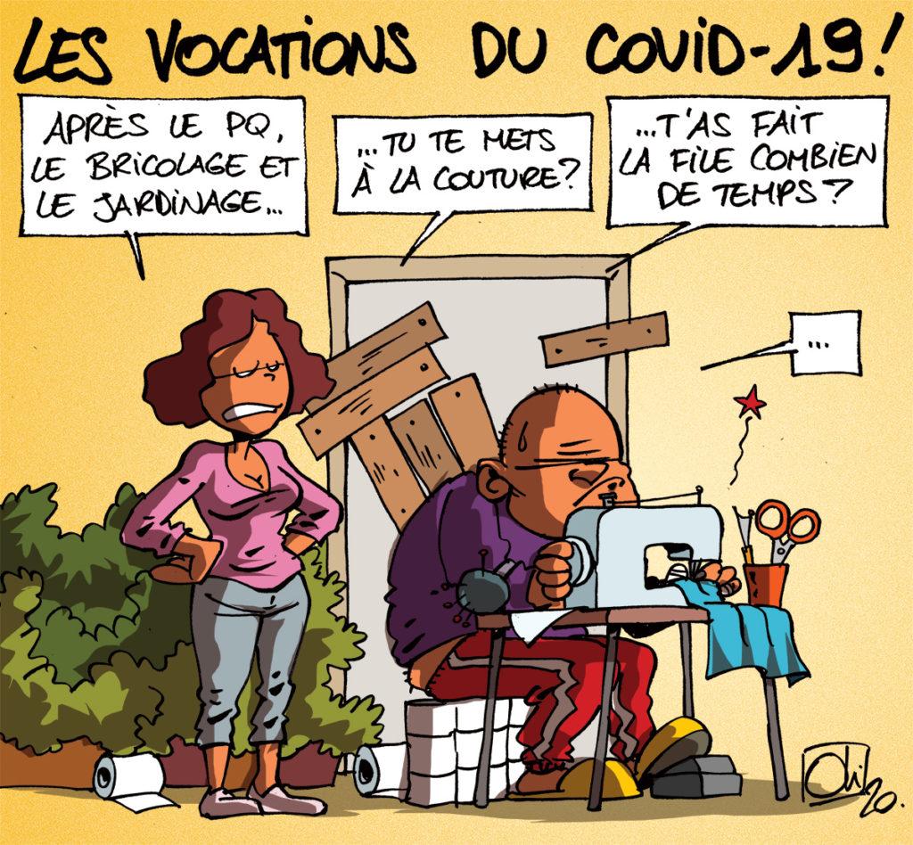 Quand le covid-19 crée des vocations !