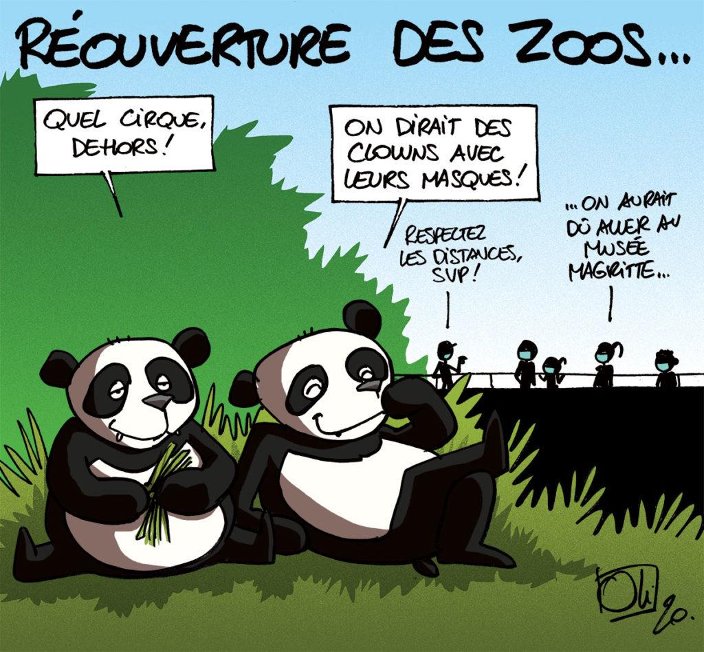 Les parc zoologiques peuvent rouvrir (entre autres)