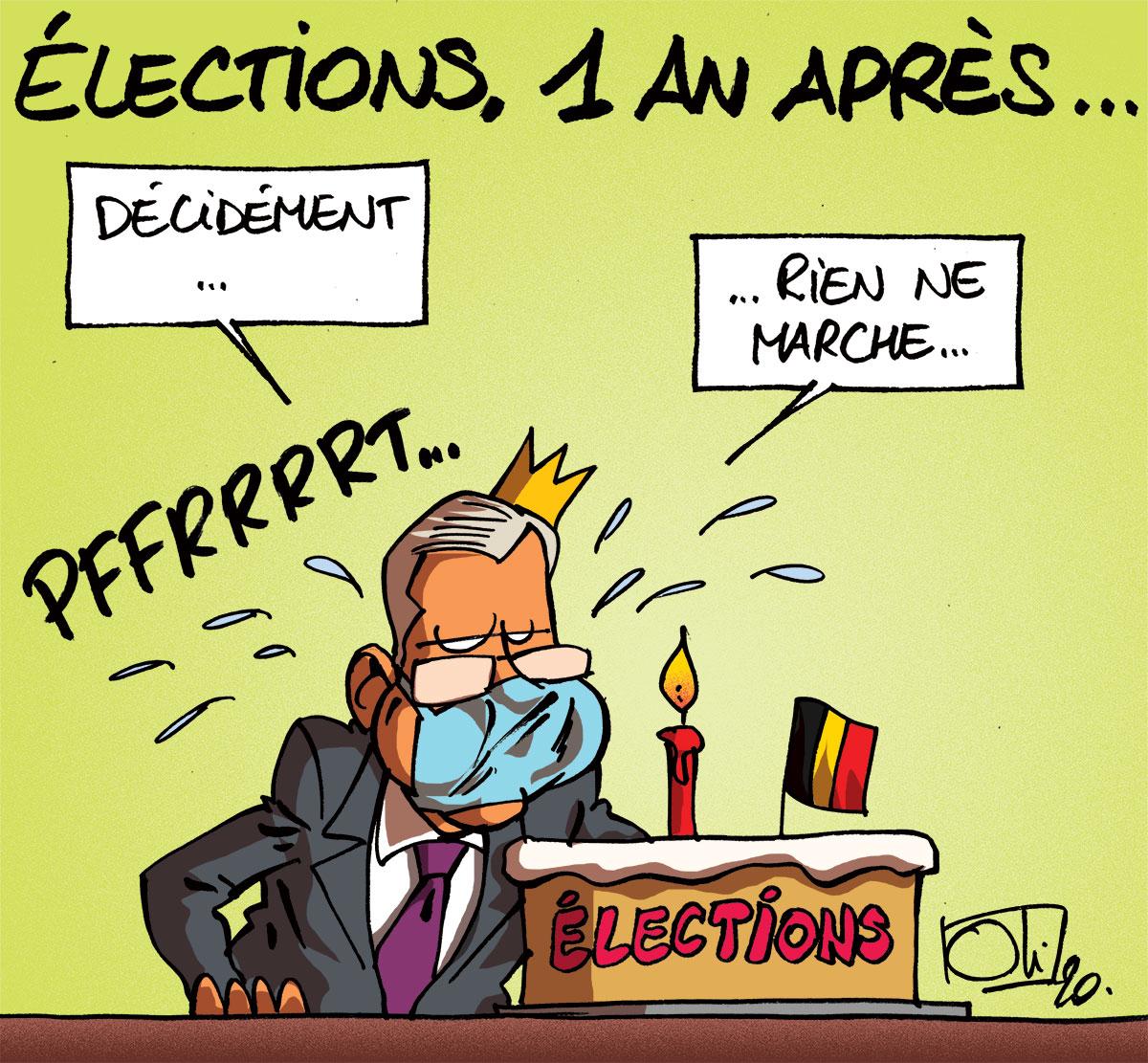 Humour Vote élections | Les humeurs d'Oli