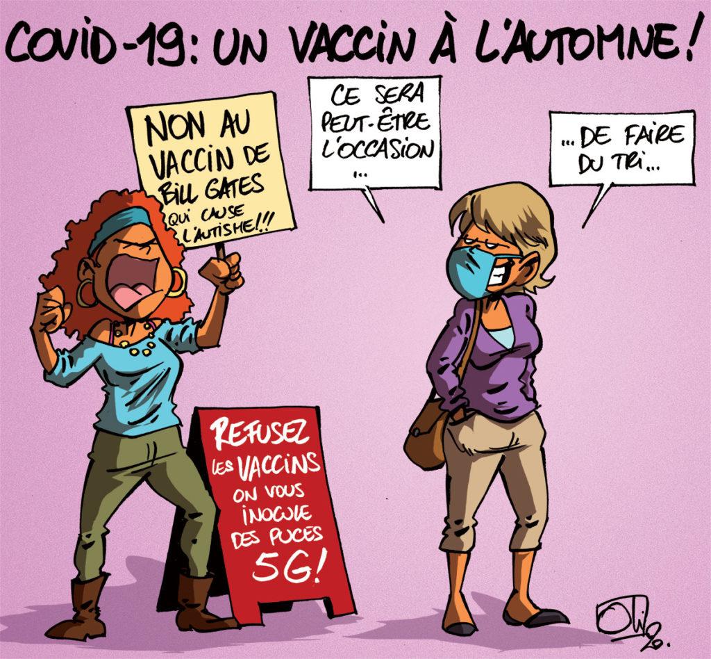 Le vaccin Covid-19 à l'automne