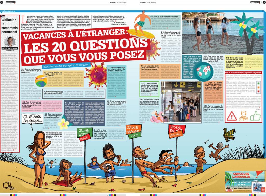 Les 20 questions sur la quarantaines