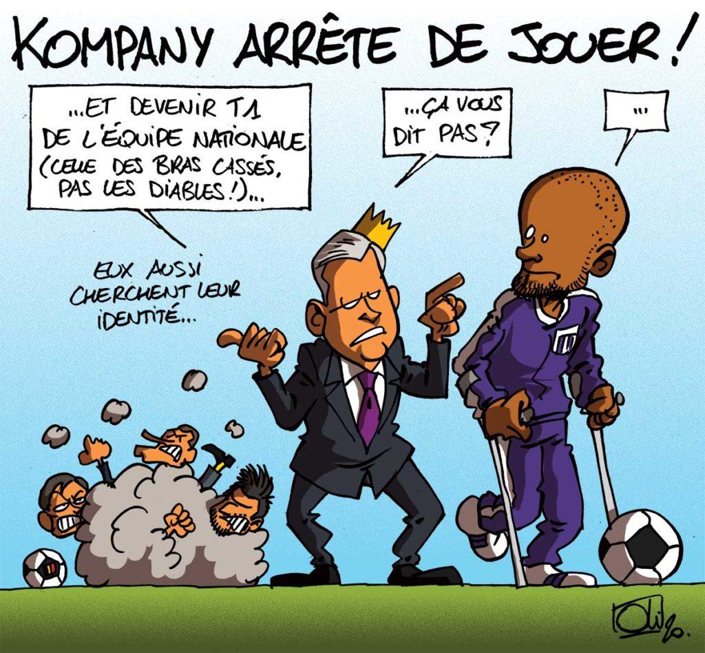 Kompany aux commandes !