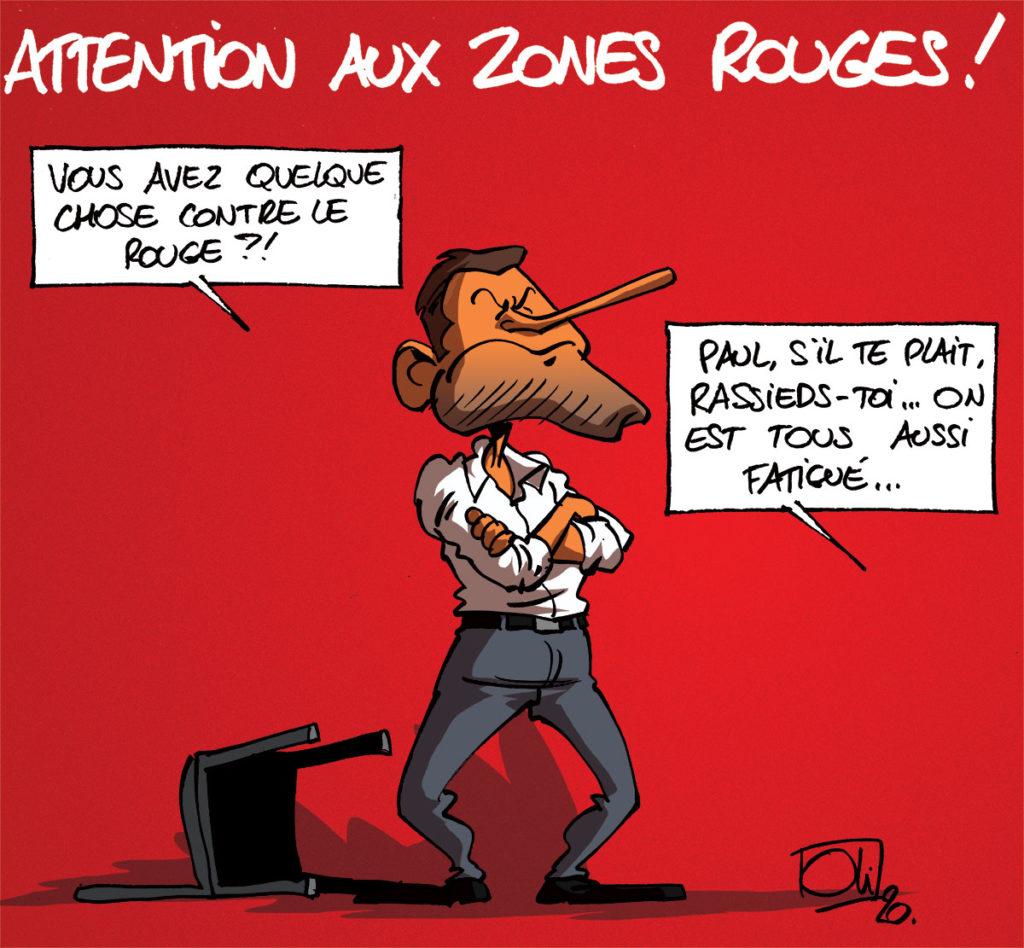 Zones rouges