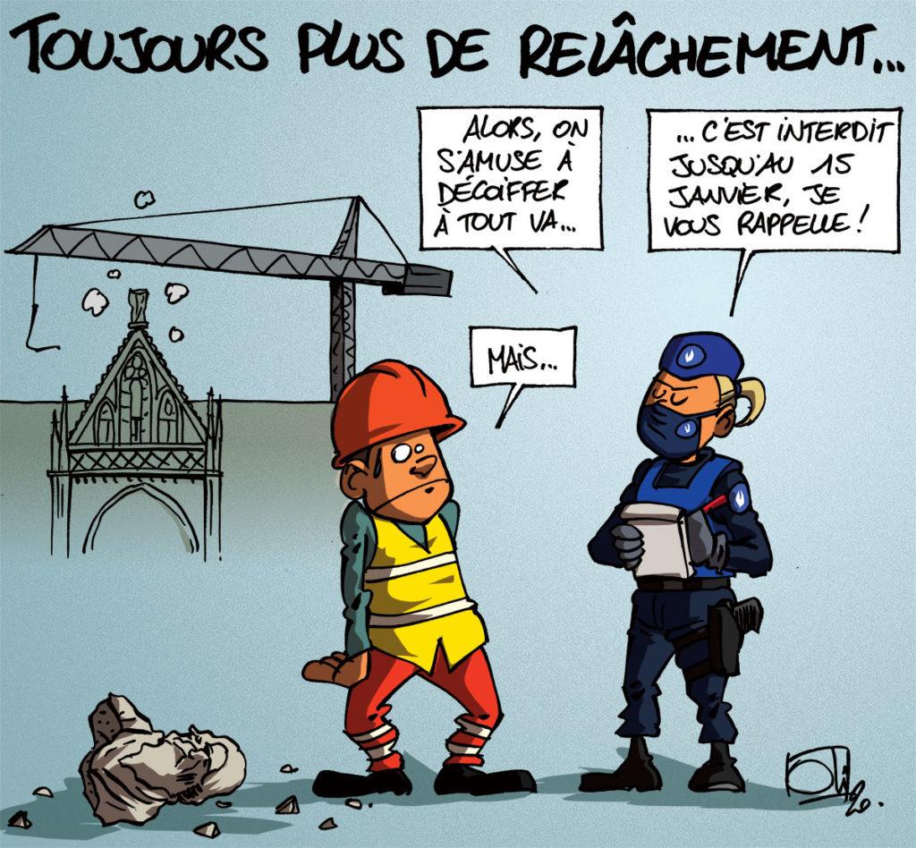 Les grues, ça décoiffe !