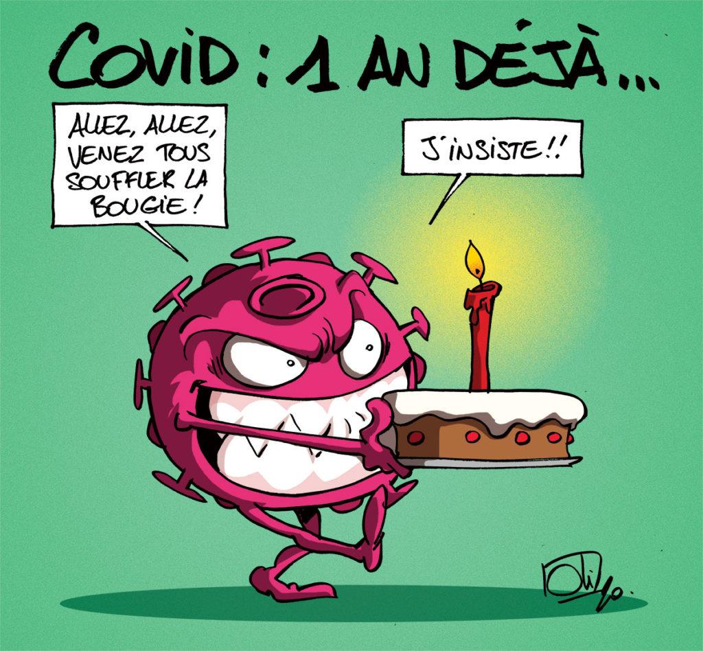 Covid-19 : déjà 1 an !