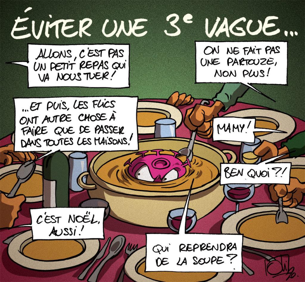 Éviter une 3e vague