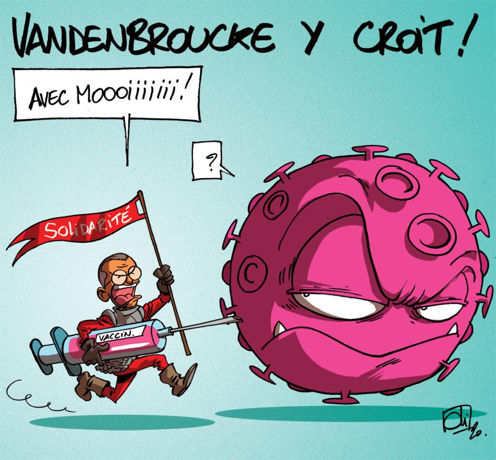 Le vaccin et la solidarité, c'est la recette de Frank Vandenbroucke pour vaincre le Covid-19 !