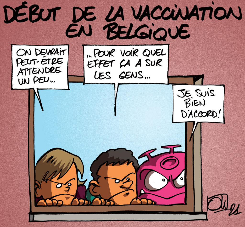 Vaccination en Belgique