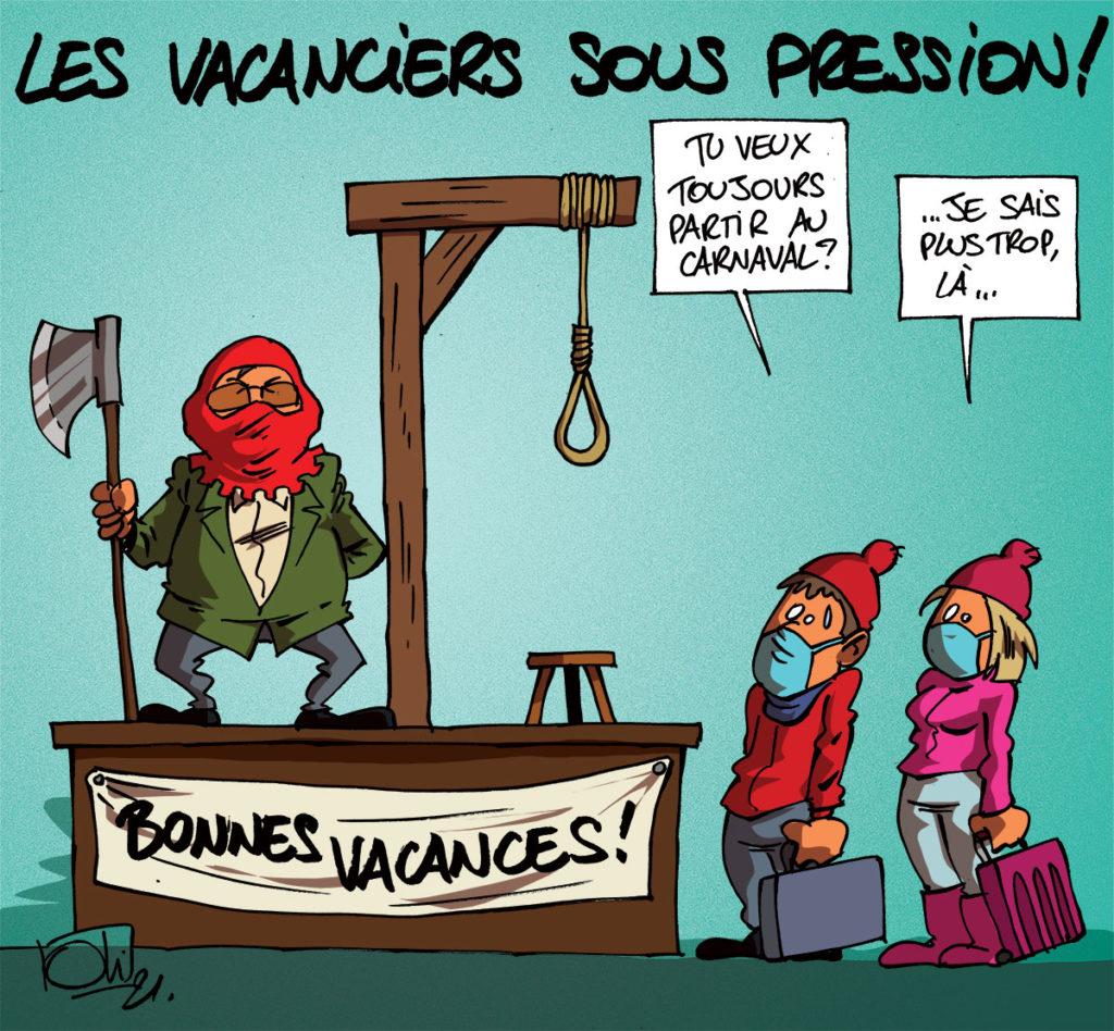 Pression sur les vacanciers !