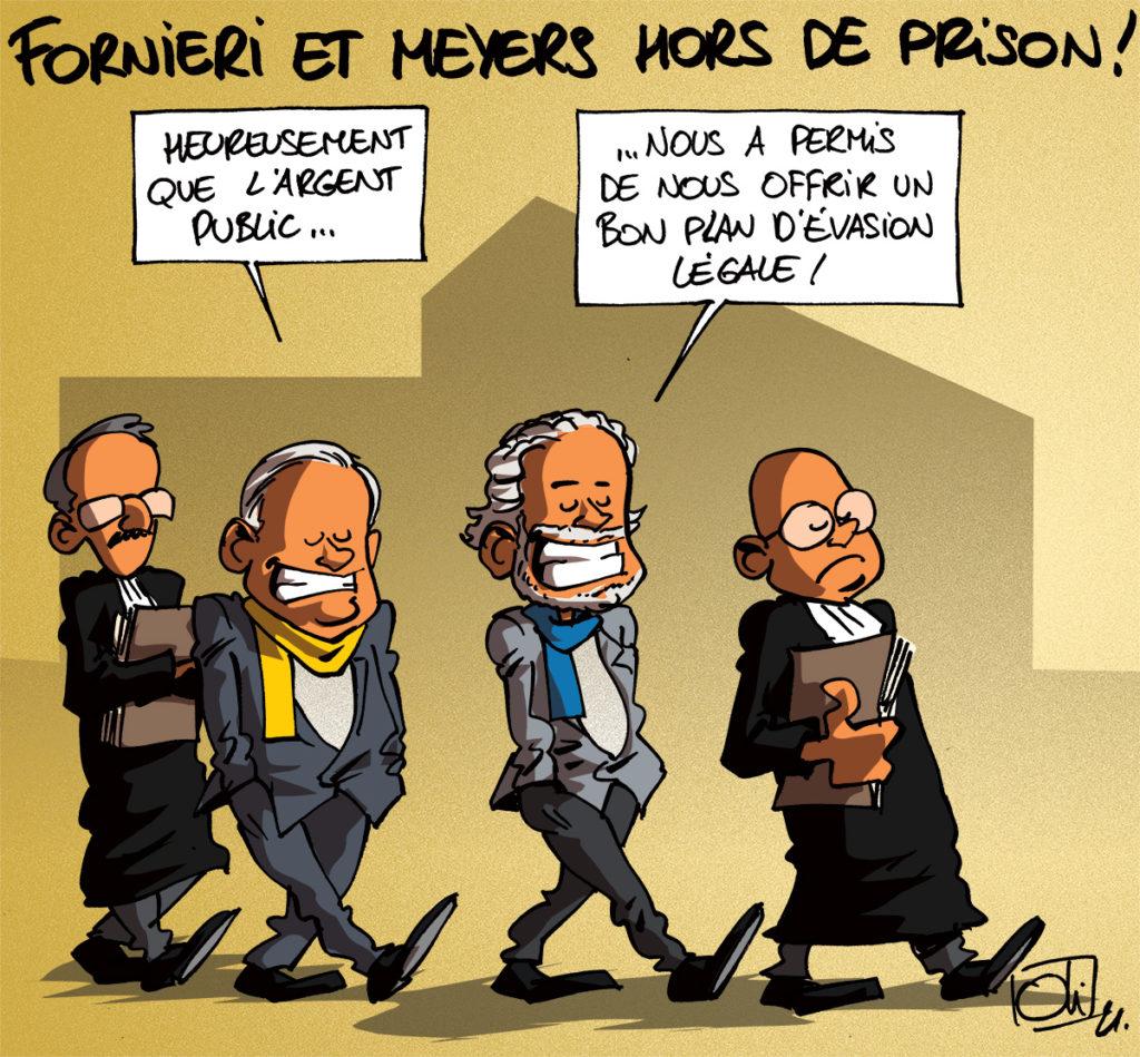 Fornieri et Meyers hors de prison